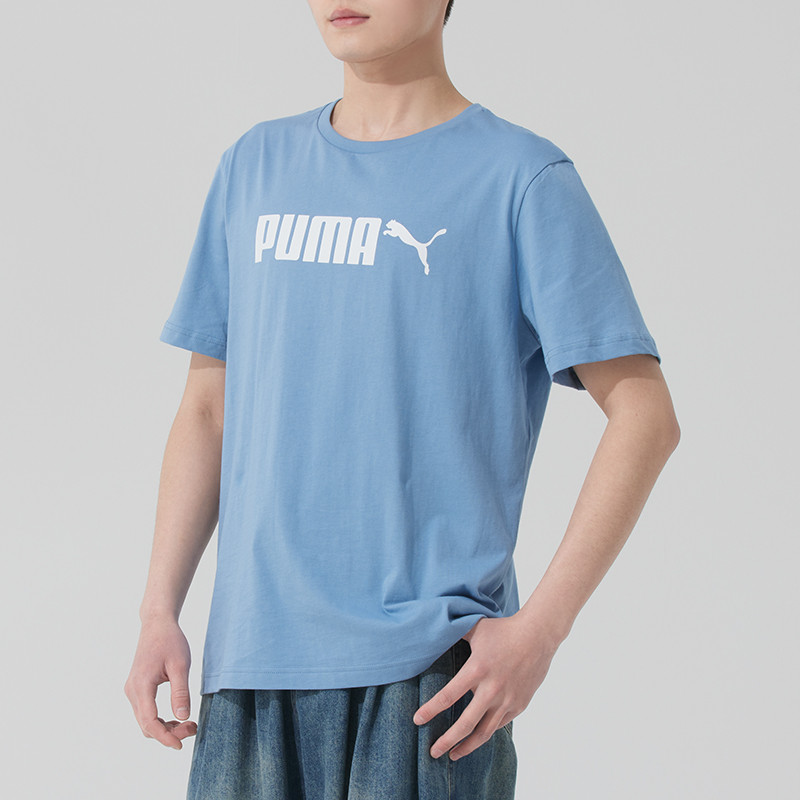 PUMA彪马短袖T恤男装夏季新款运动休闲服时尚透气圆领上衣 691338
