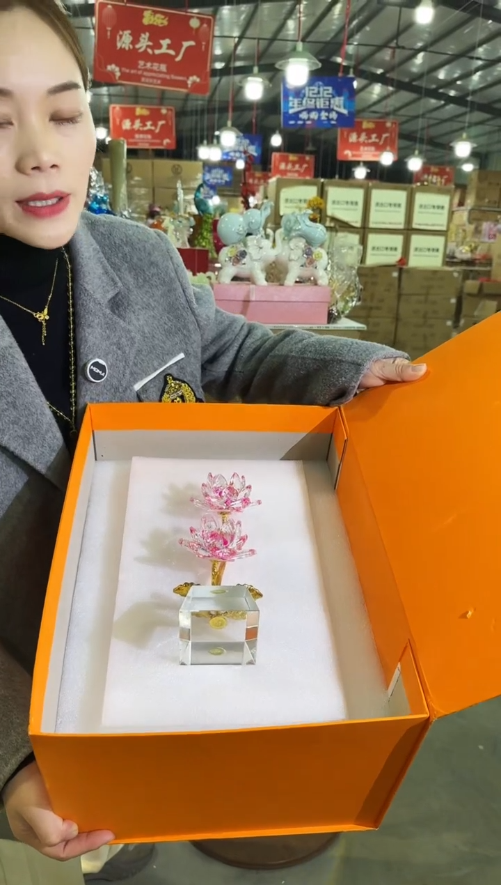 【闪购商品】琉璃昕阳K-花器-37早