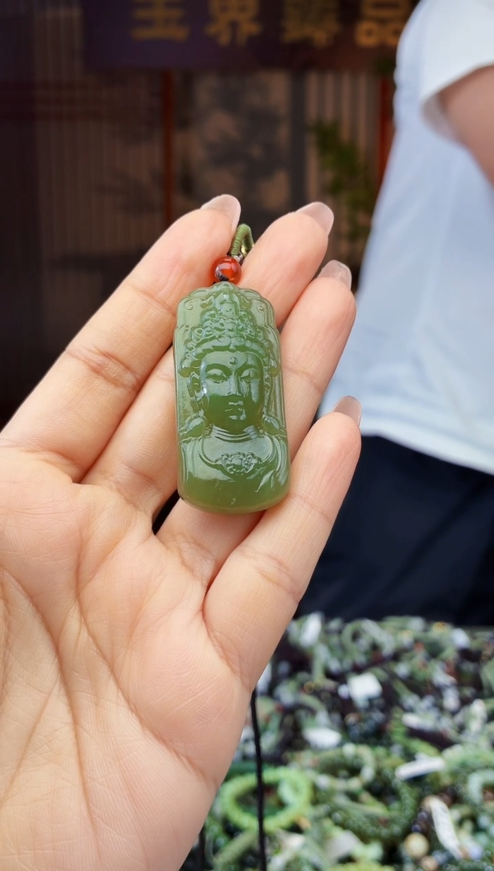 和田玉未镶嵌颈饰多样性发货拍一发一