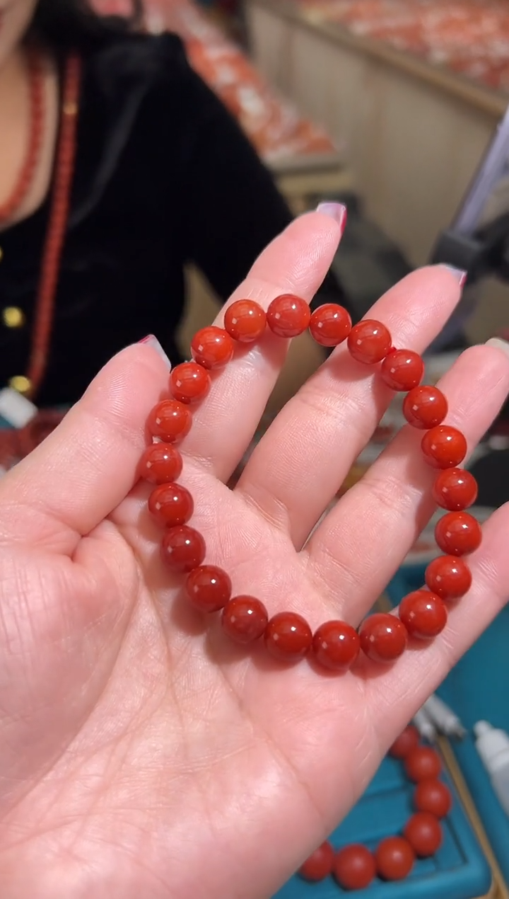 【闪购商品】南红玛瑙珠串未镶嵌多样发其一/8/92198890
