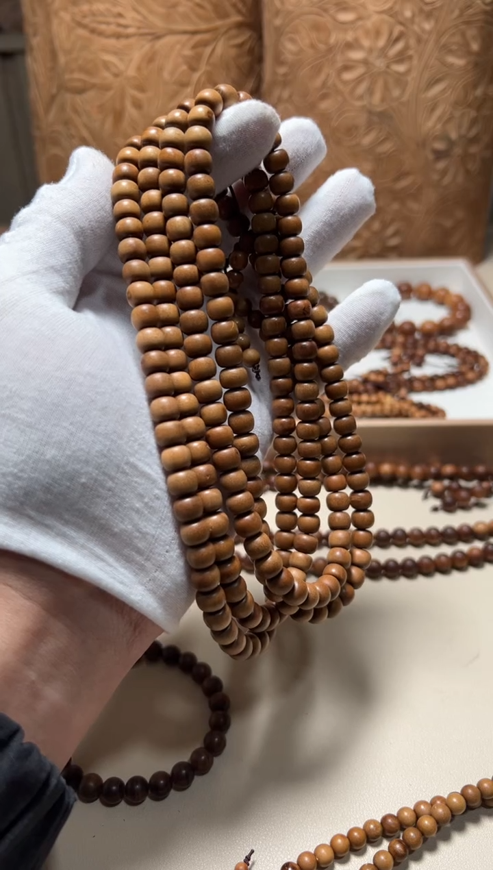 【闪购商品】檀香木手串/手链老山檀香7/8/108瑕疵福利