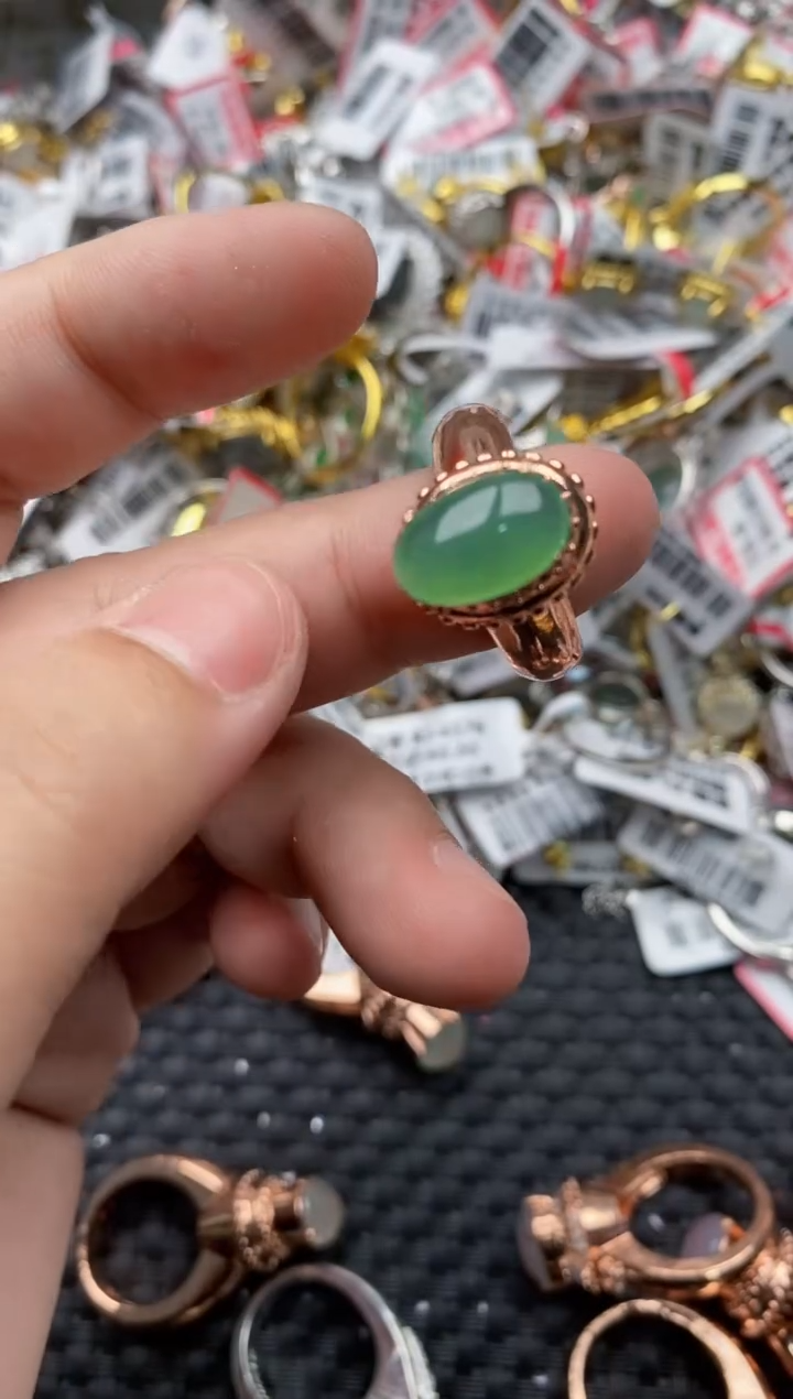 【闪购商品】翡翠戒指未镶嵌777777--57