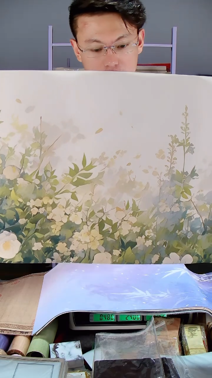 三号款微喷蜡染五款拼34*69 25张