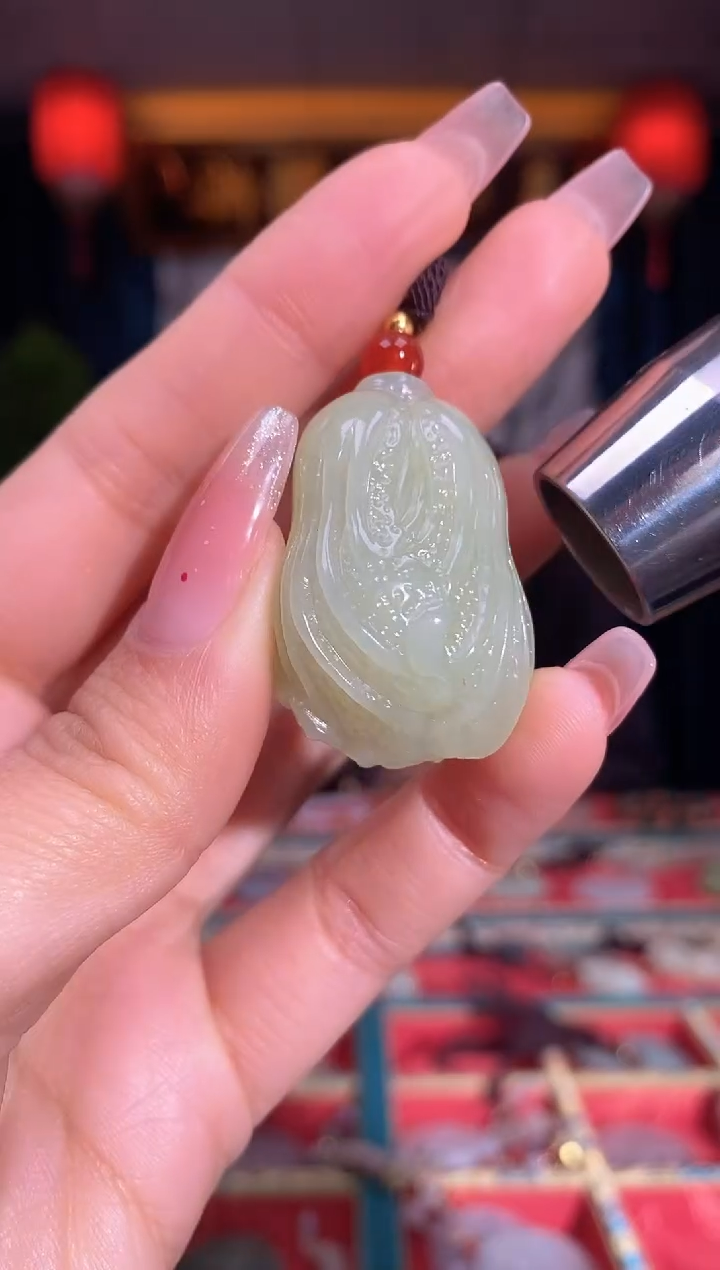 【闪购商品】和田玉颈饰未镶嵌白菜