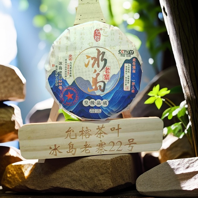 YUNRONG/允榕正宗冰岛老寨 25年头春传承品质 普洱茶（生茶）100克