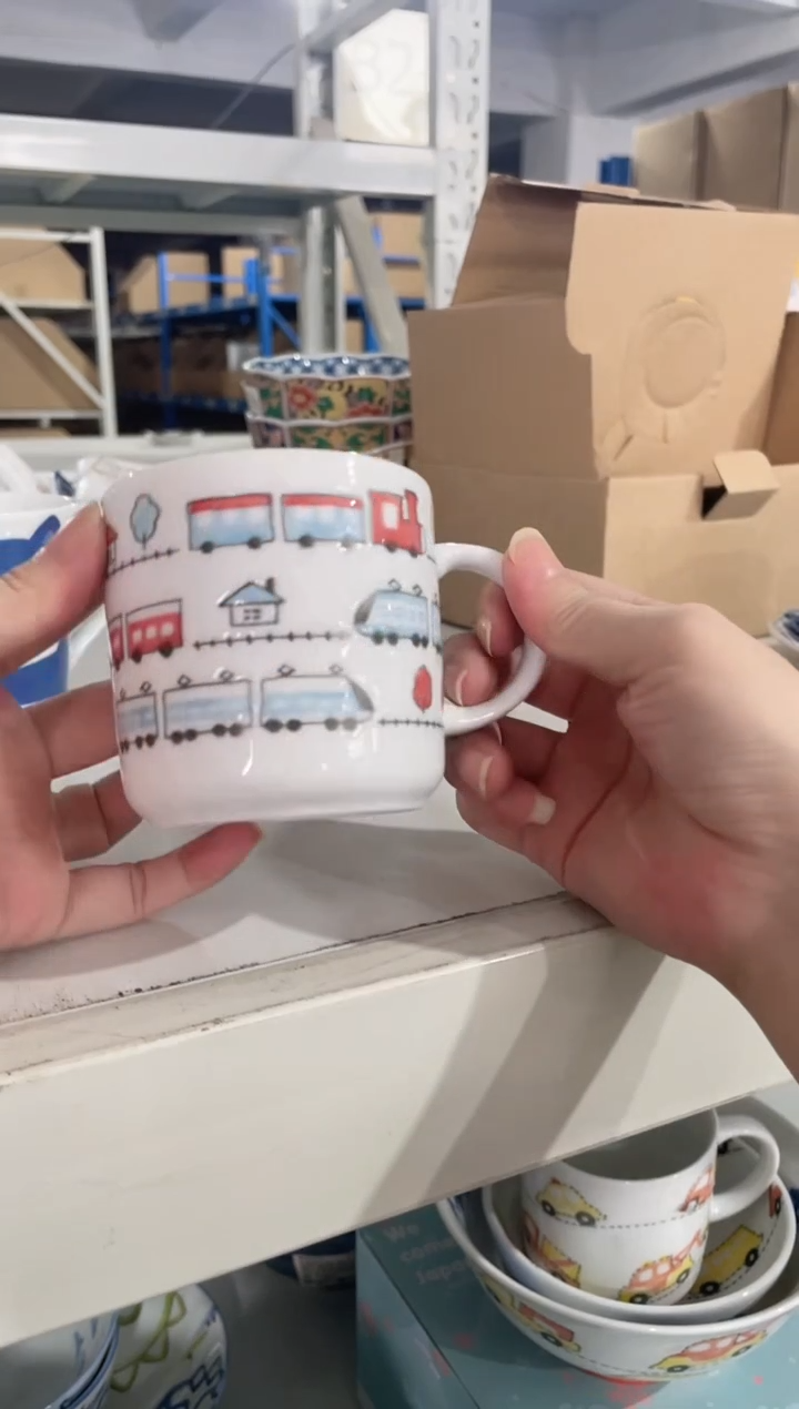 陶瓷火车款马克杯