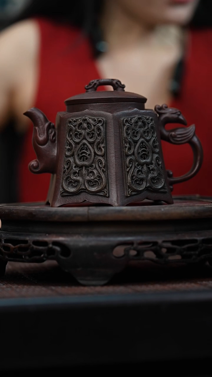 茶壶紫砂宜兴岁颐传砂原矿全手12