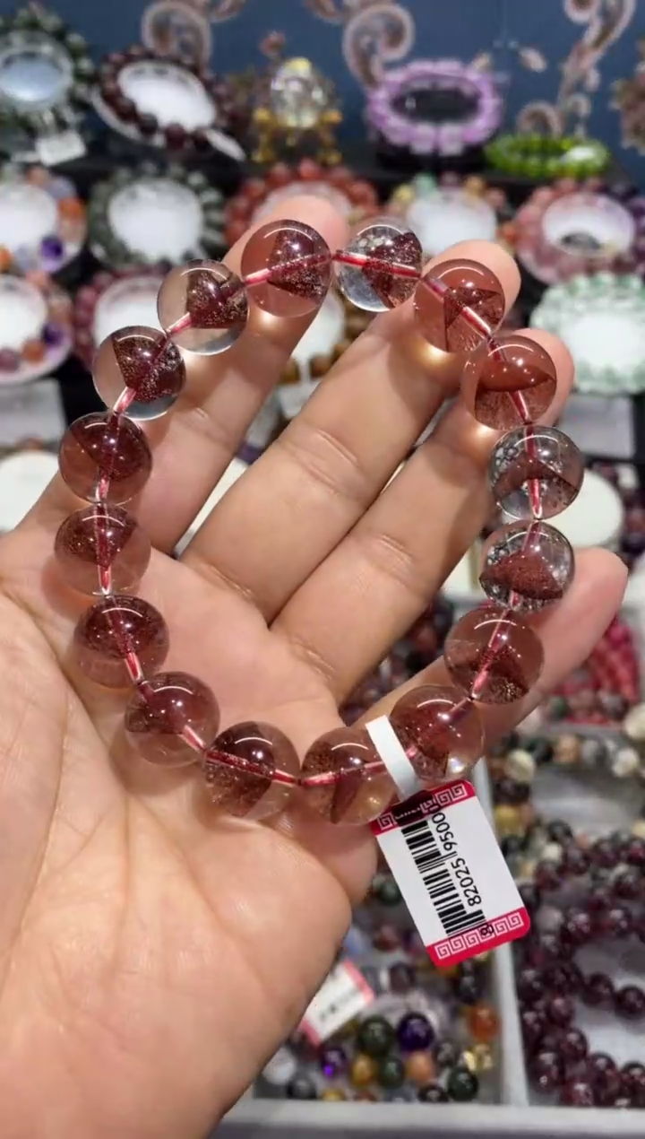 【闪购商品】水晶手串未镶嵌红幽灵13+