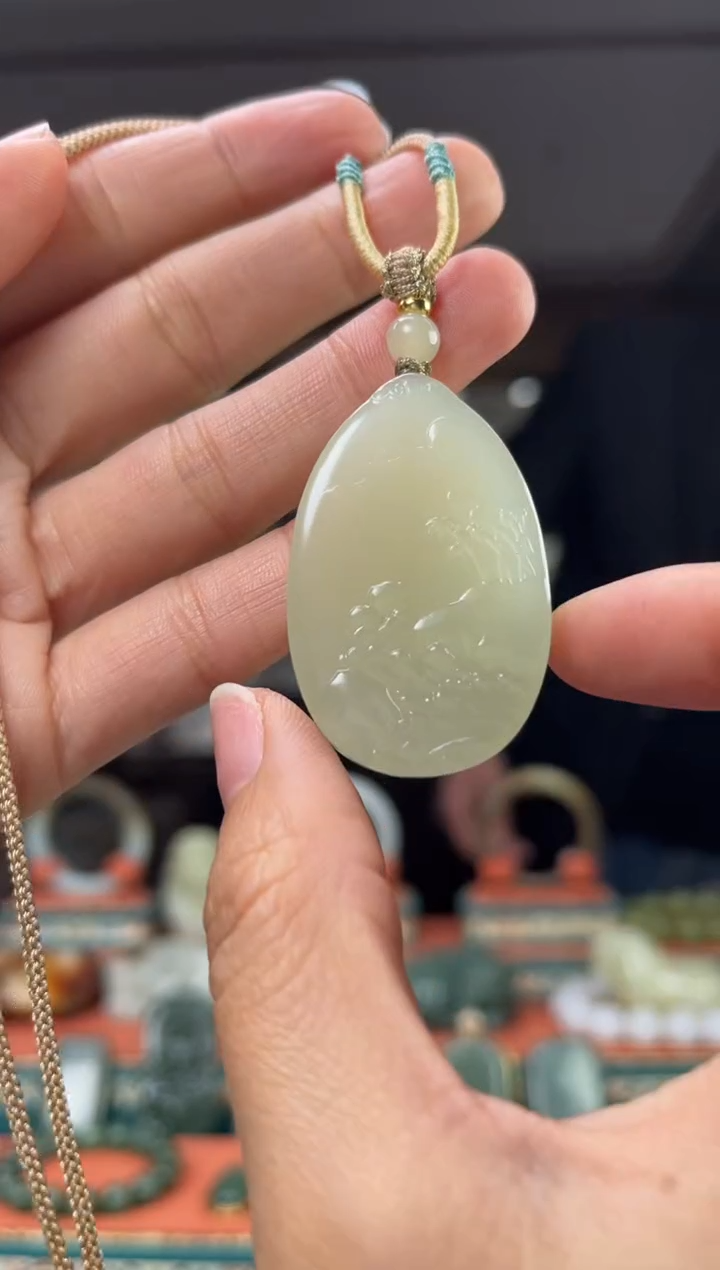 【闪购商品】和田玉颈饰未镶嵌佩佩