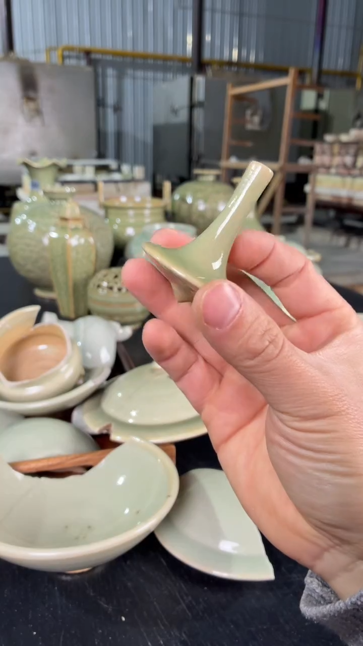 耀州窑仰山小陀螺