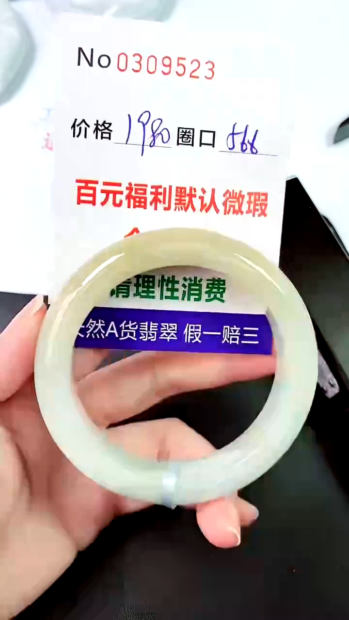 【闪购商品】翡翠手镯未镶嵌00309523