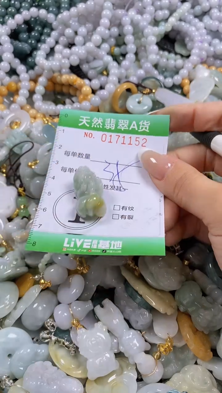 翡翠未镶嵌颈饰闪购0171152