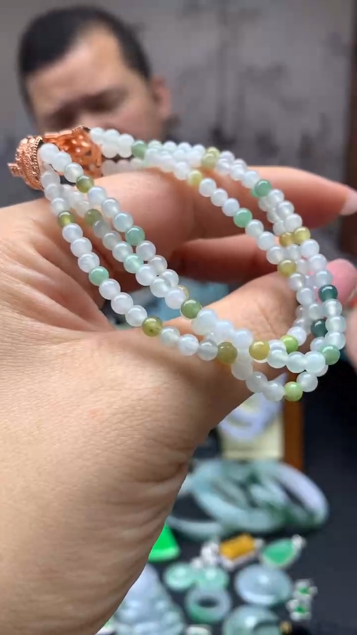 【闪购商品】翡翠手串未镶嵌5-天然翡翠