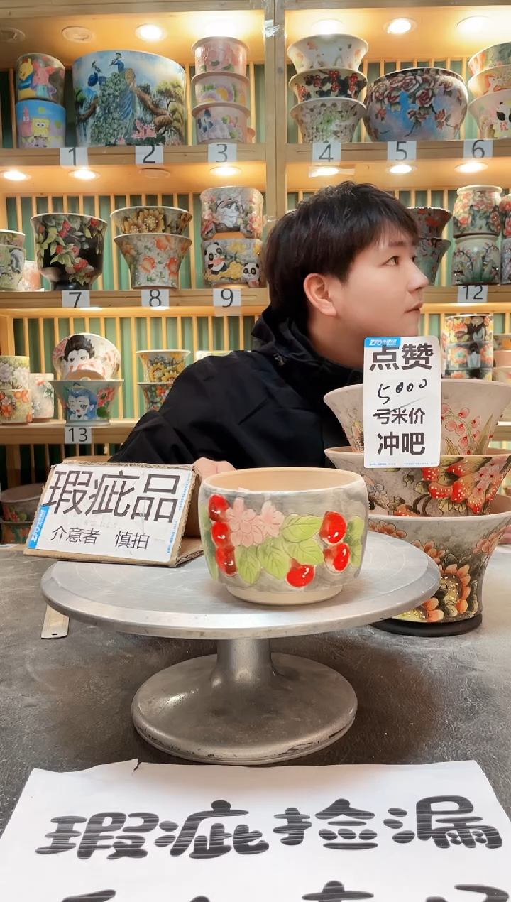 【闪购商品】瓷片默认微瑕一物一拍0222-174