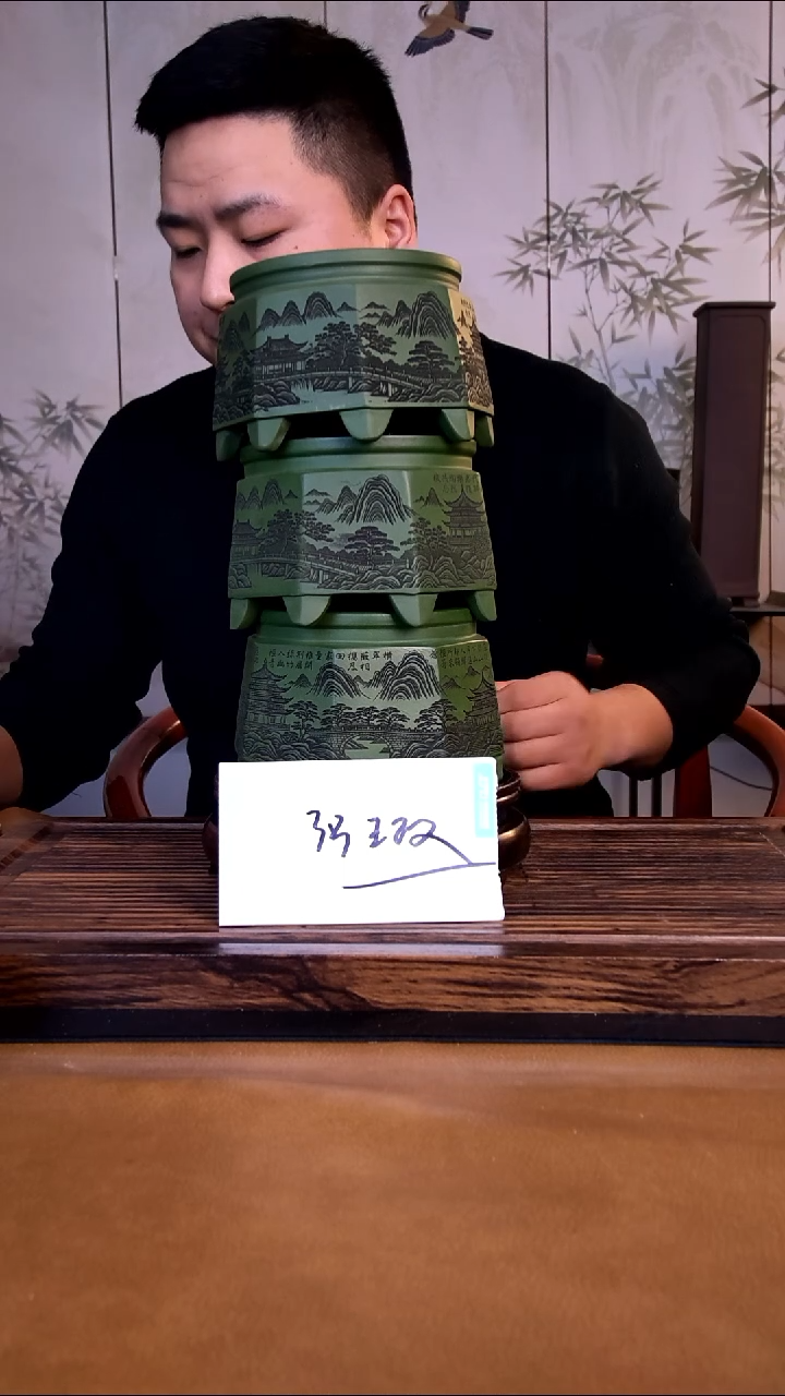 紫砂花盆紫砂花盆-内口10-7微假3只