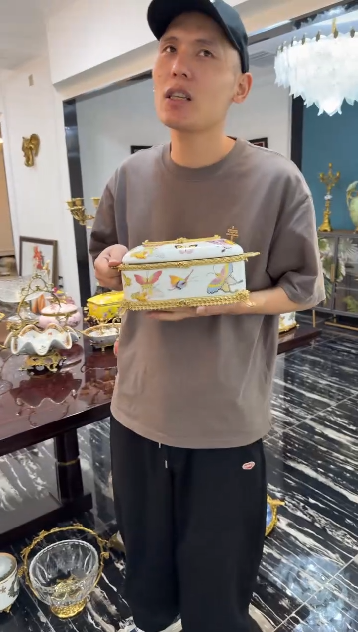 黄铜 黛姿家居装饰品摆件  