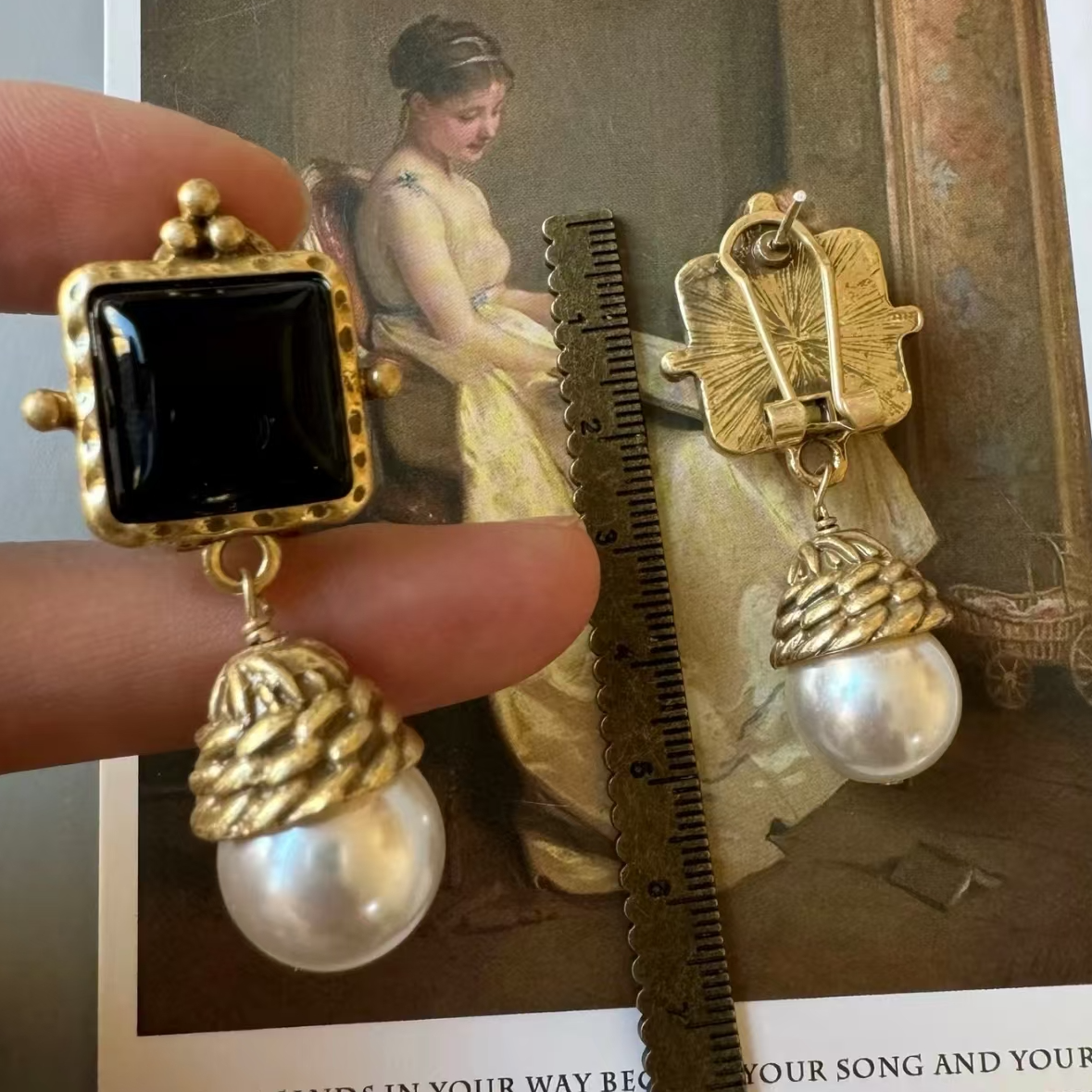 铜合金玻璃耳饰 铜合金仿水晶耳饰  精品店 高级即视感闪烁