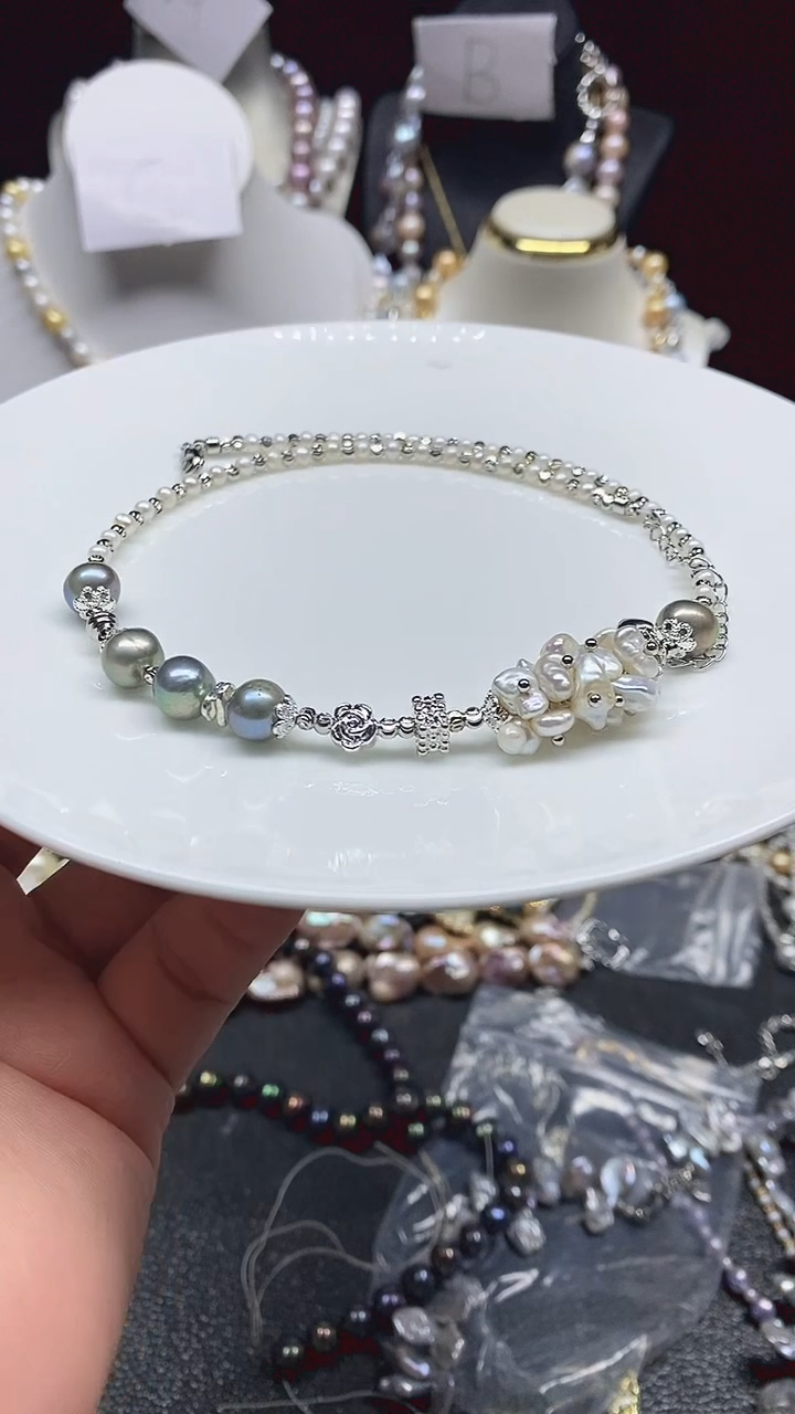 【闪购商品】淡水珍珠颈饰未镶嵌多人