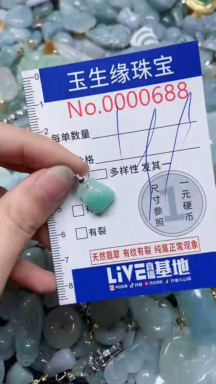 【闪购商品】翡翠颈饰未镶嵌闪购0000688