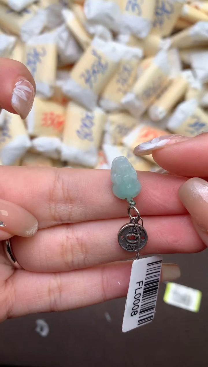 【闪购商品】翡翠挂件银S925镶嵌—