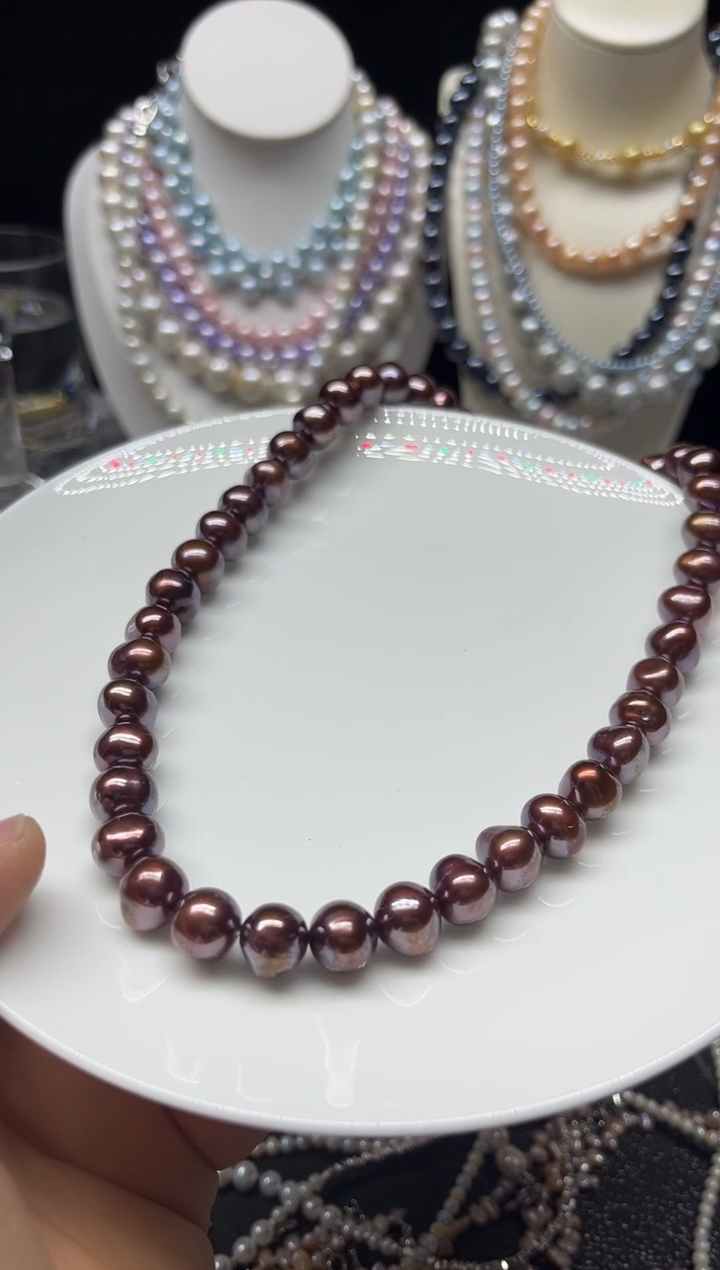 淡水珍珠未镶嵌颈饰多人