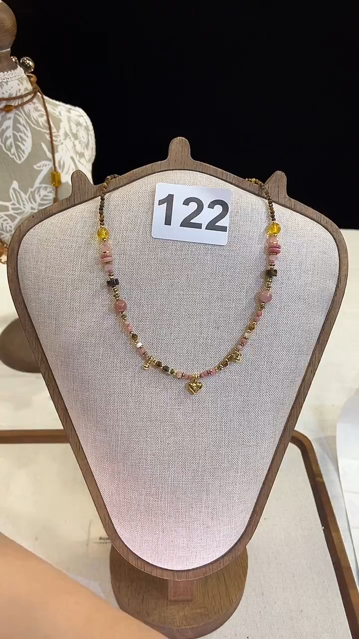 项链钛钢淡水珍珠122