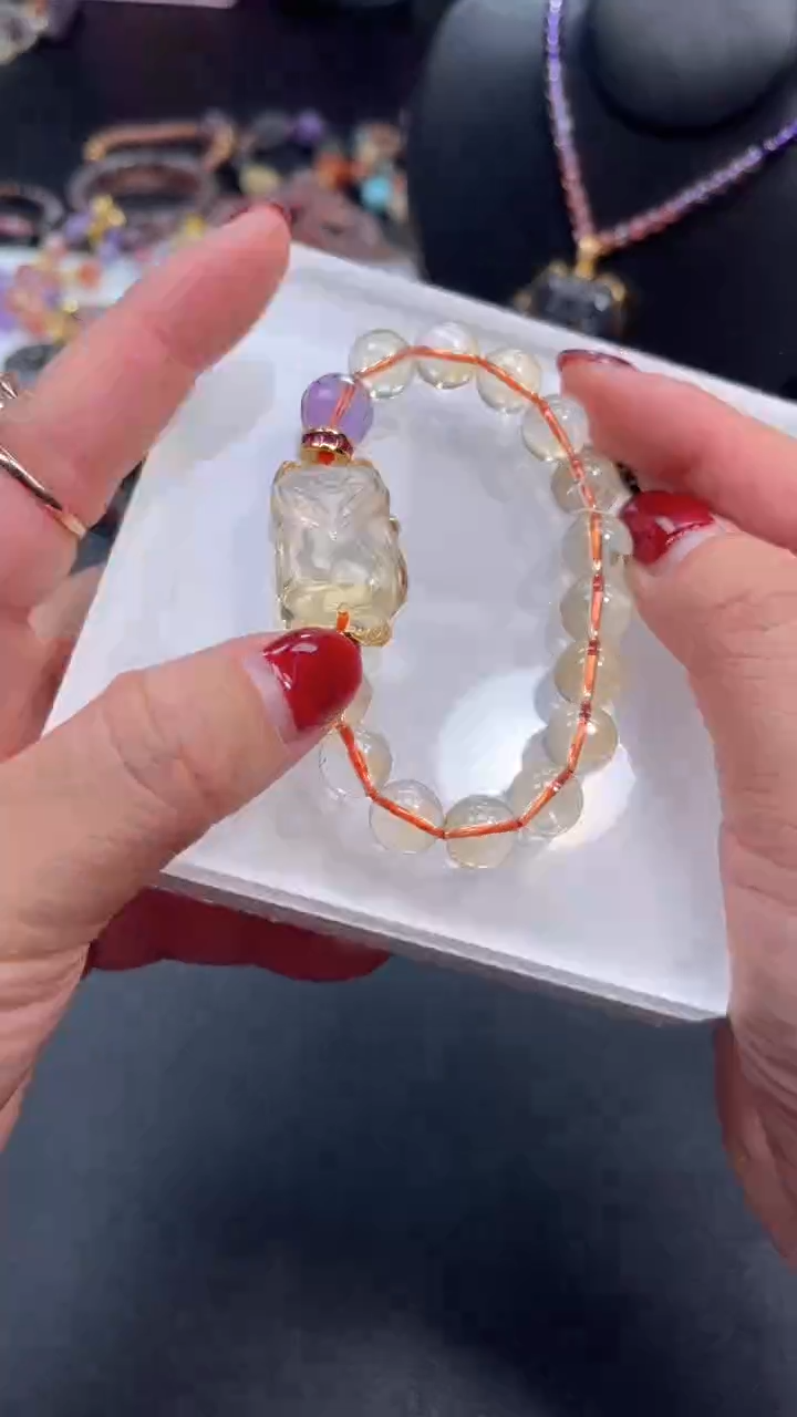 【闪购商品】水晶颈饰未镶嵌【百晶灵儿】天然水晶定制款