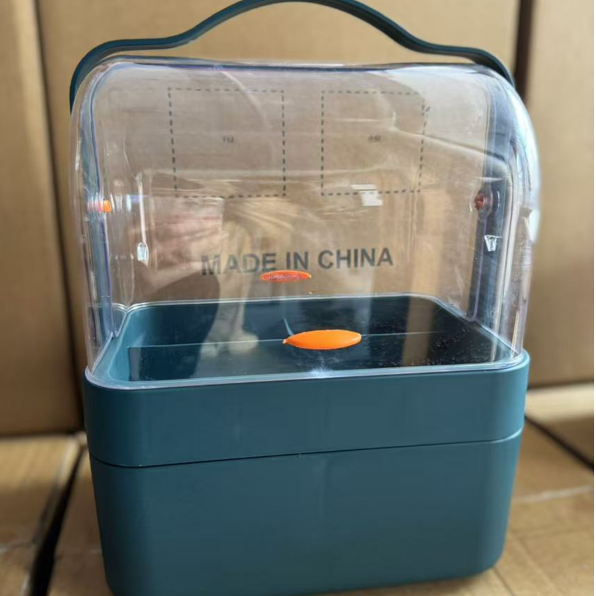 网红同款化妆箱收纳轻奢简约柜子（颜色随机）