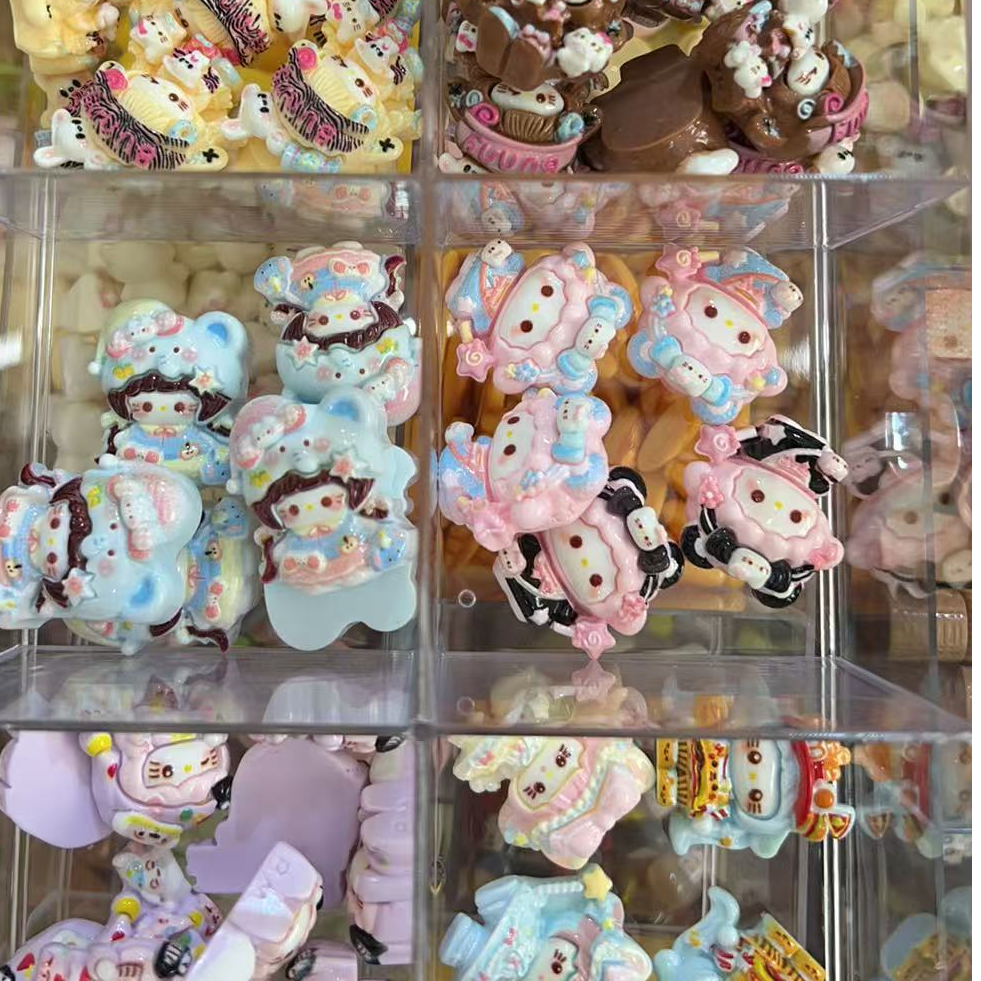 直播间自选树脂配件DIY