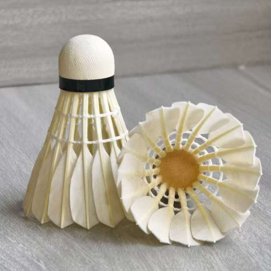 厂家直销三四级鹅毛刀翎无标球双拼台纤球头耐打飞行稳