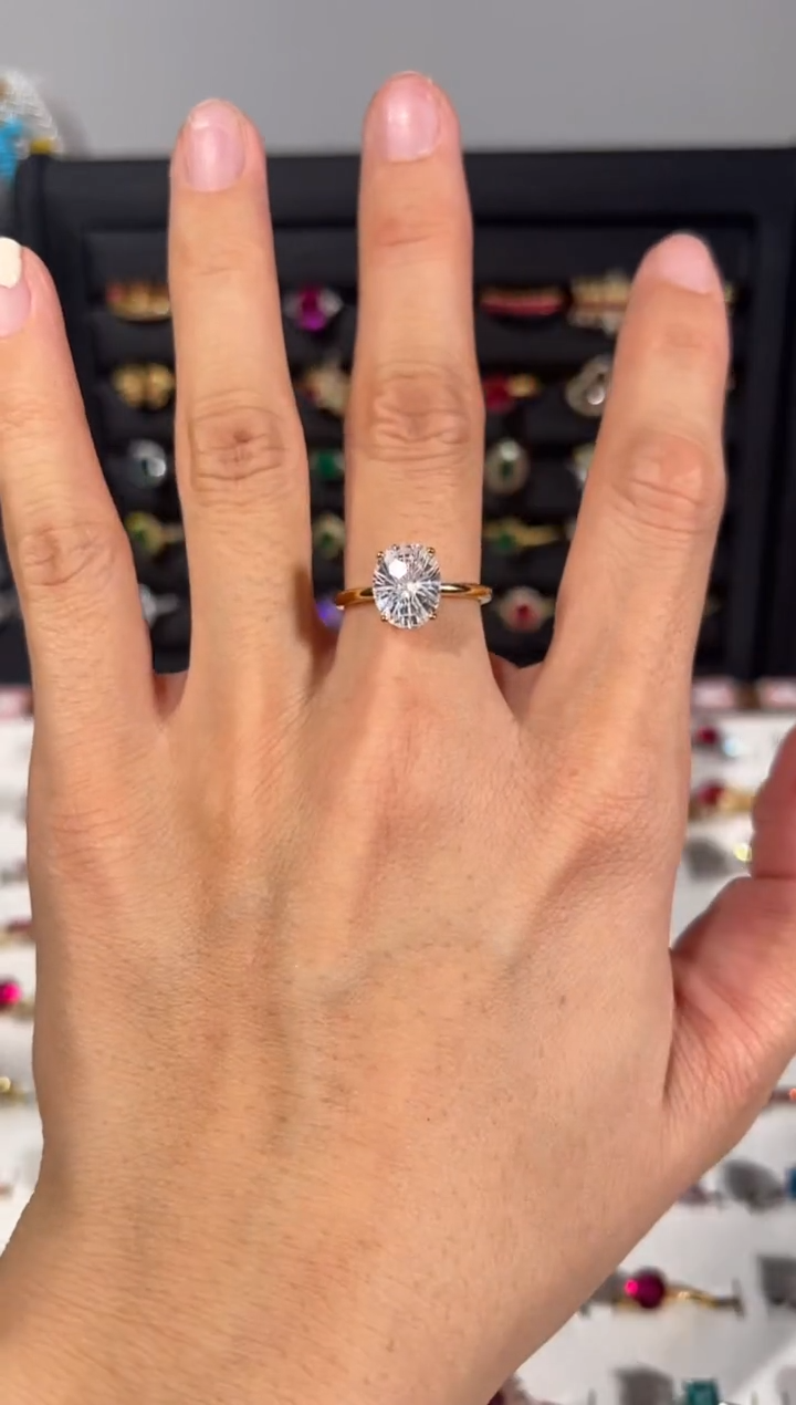 【闪购商品】蓝宝石戒指银S925镶嵌1631