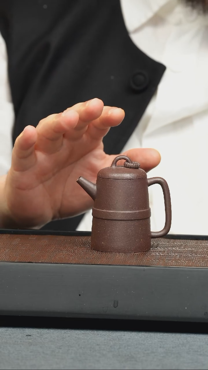 【闪购商品】紫砂茶壶五堂 友兰秘制-花樽