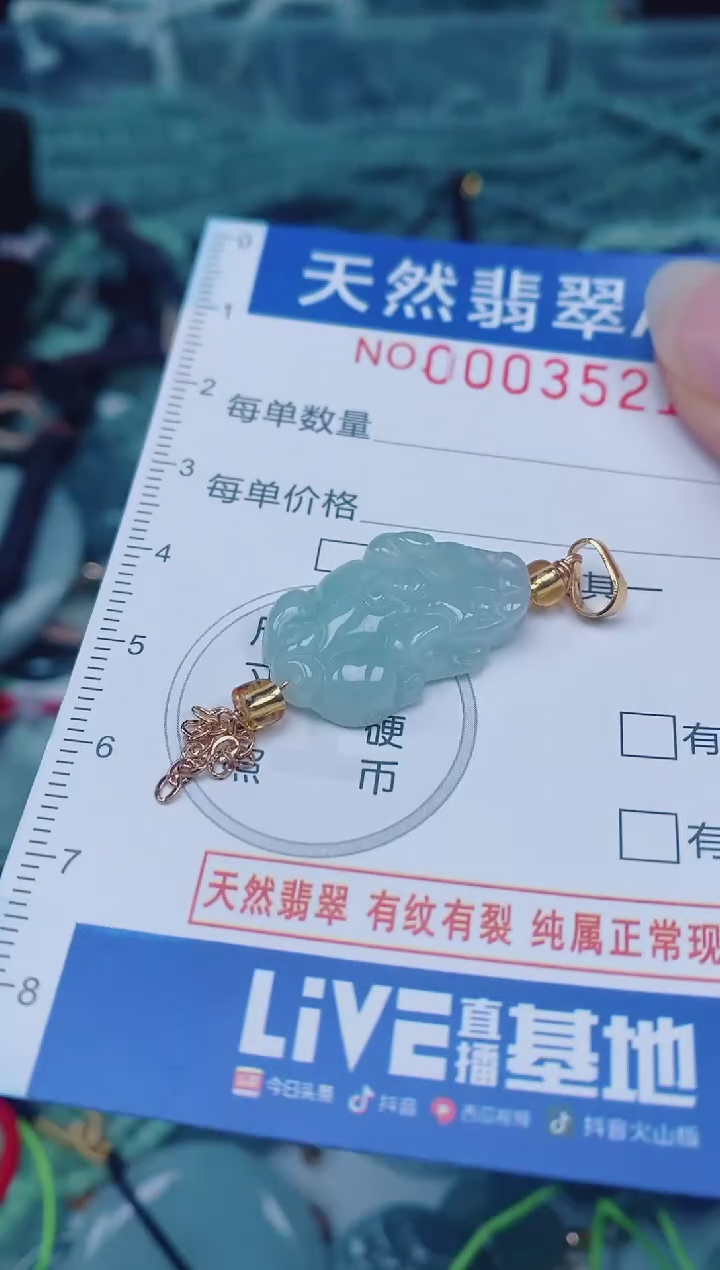 颈饰未镶嵌翡翠00003531