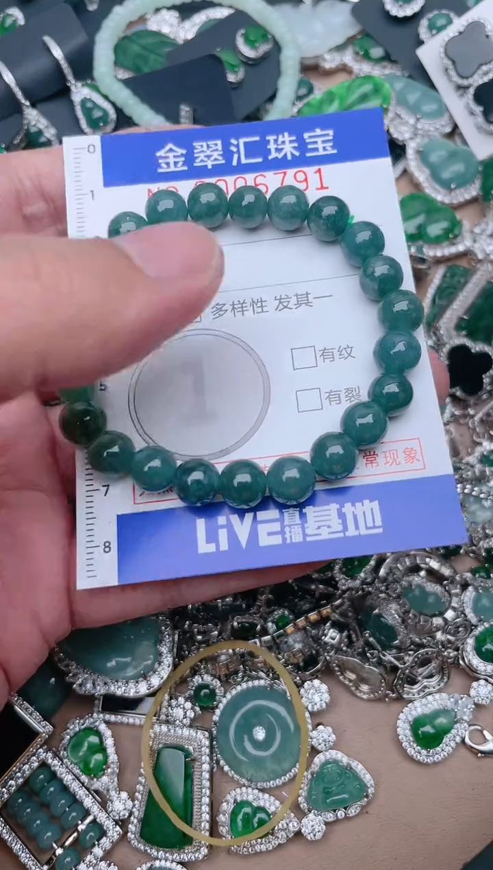 【闪购商品】翡翠颈饰未镶嵌6793....