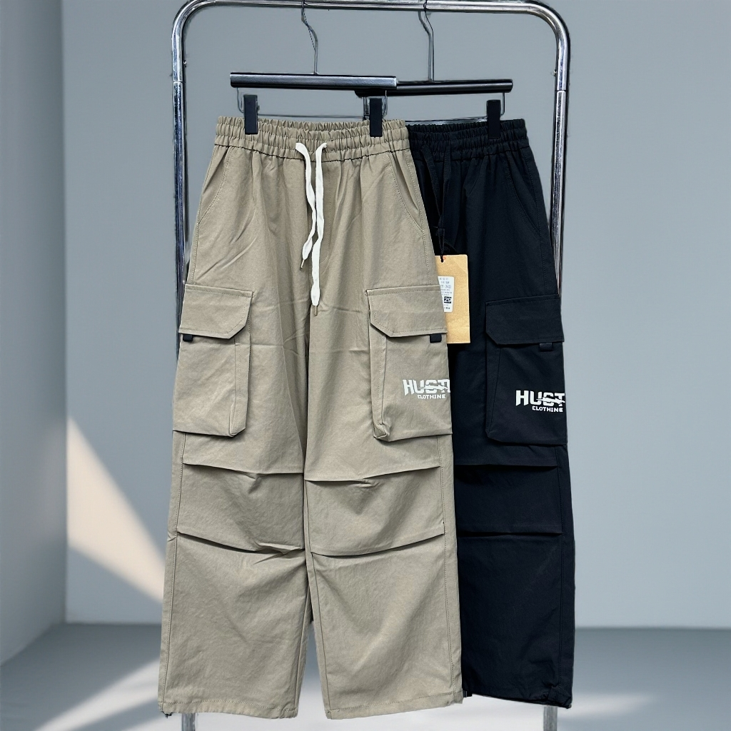 【实体现货库存】中大童亲子款休闲运动工装裤韩版宽松美式C3003