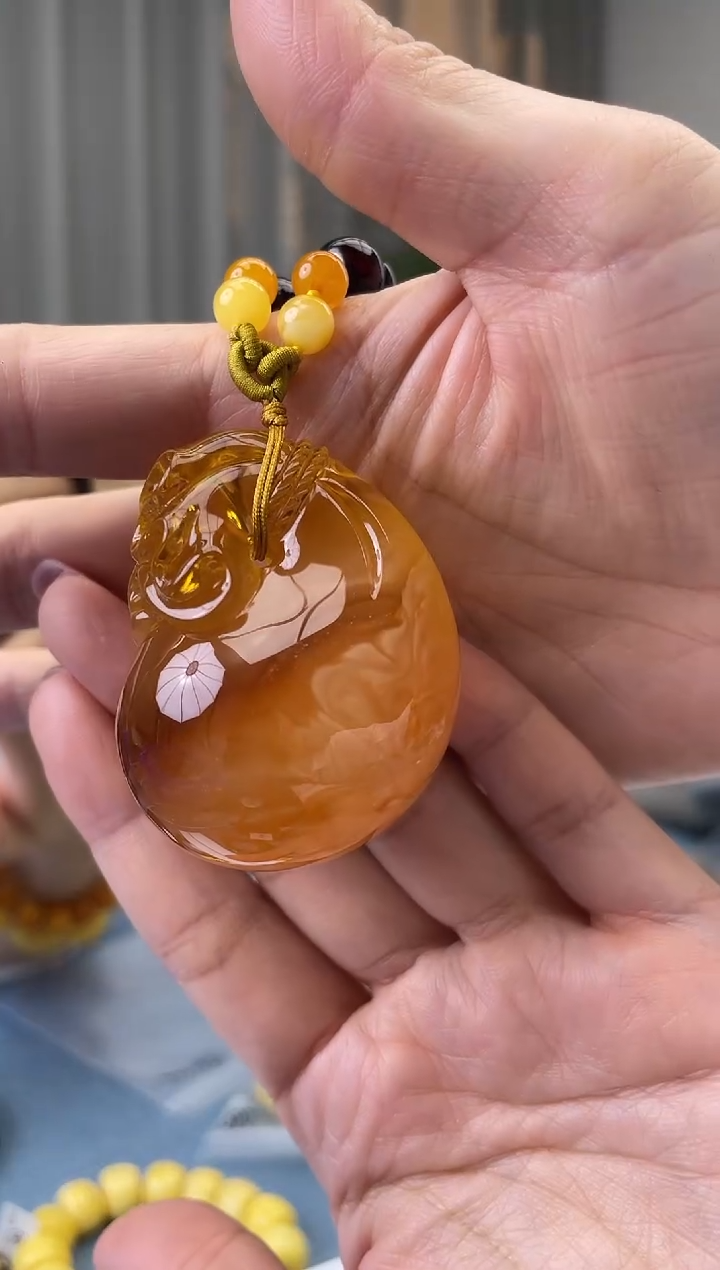 【闪购商品】蜜蜡珠宝奇石未镶嵌假一罚十，发一件038