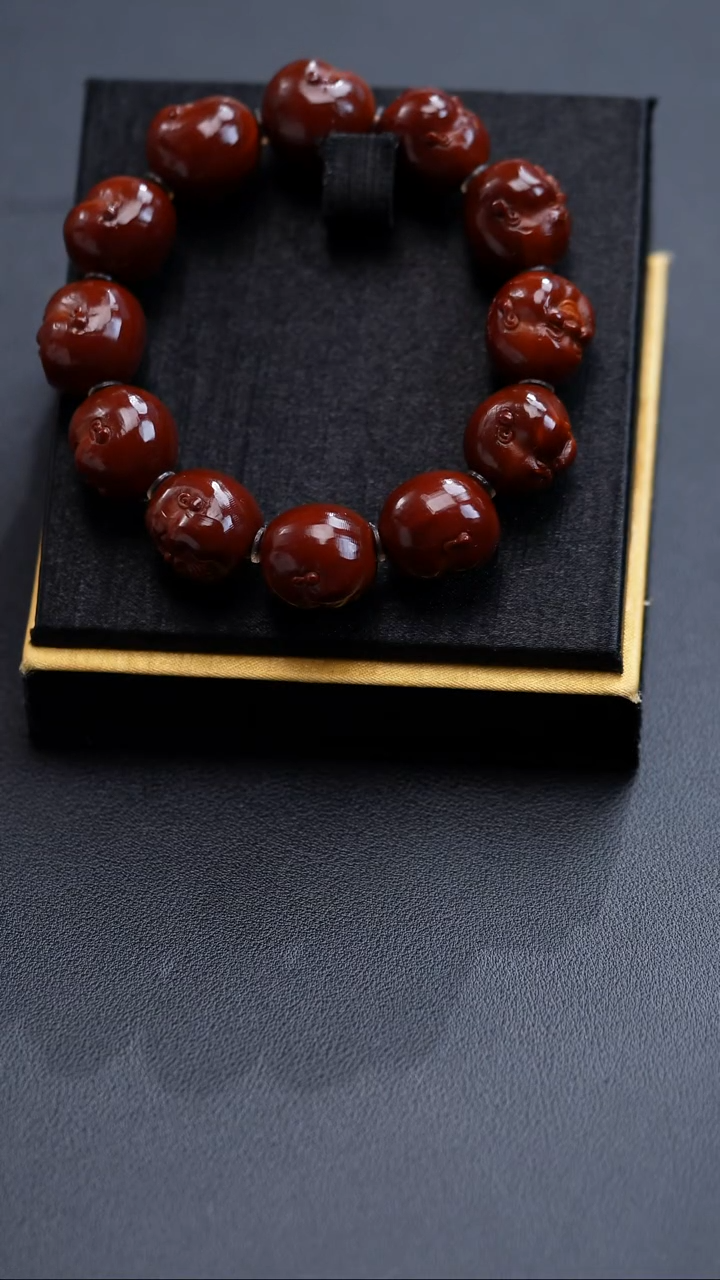 手串橄榄核石****司百态18