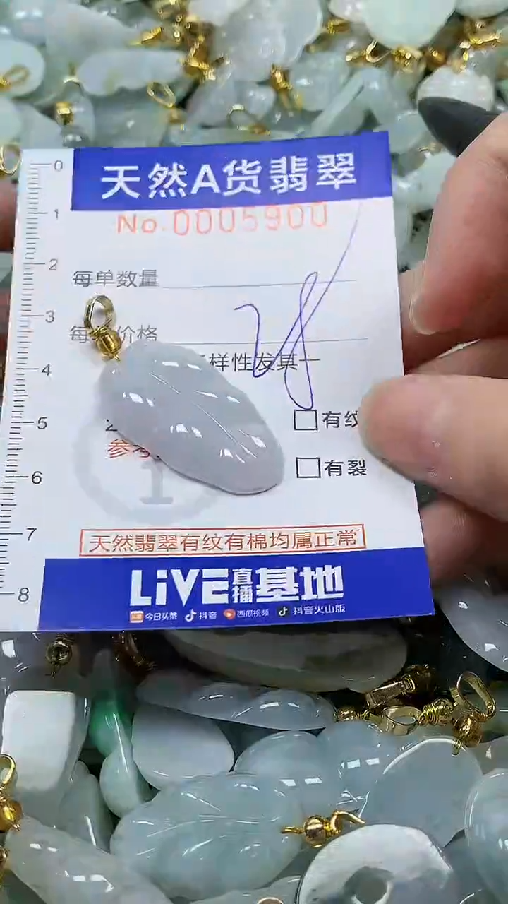 颈饰未镶嵌翡翠纯天然a货翡翠