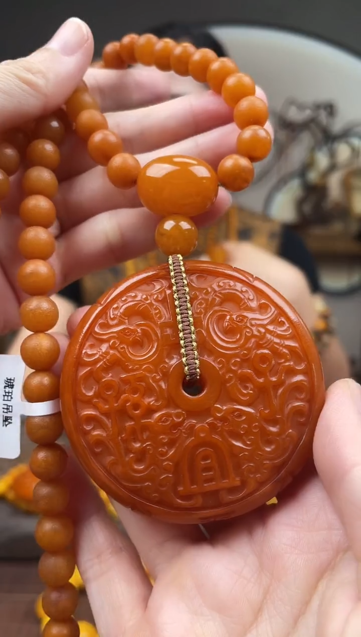 裸石琥珀未镶嵌首饰 假1赔4 （多样性发货1件