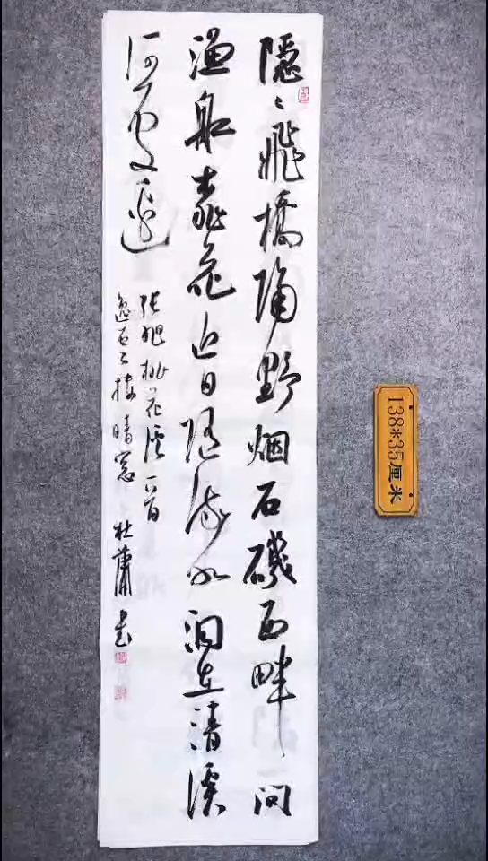 书法108中书协 杜潇书法放漏