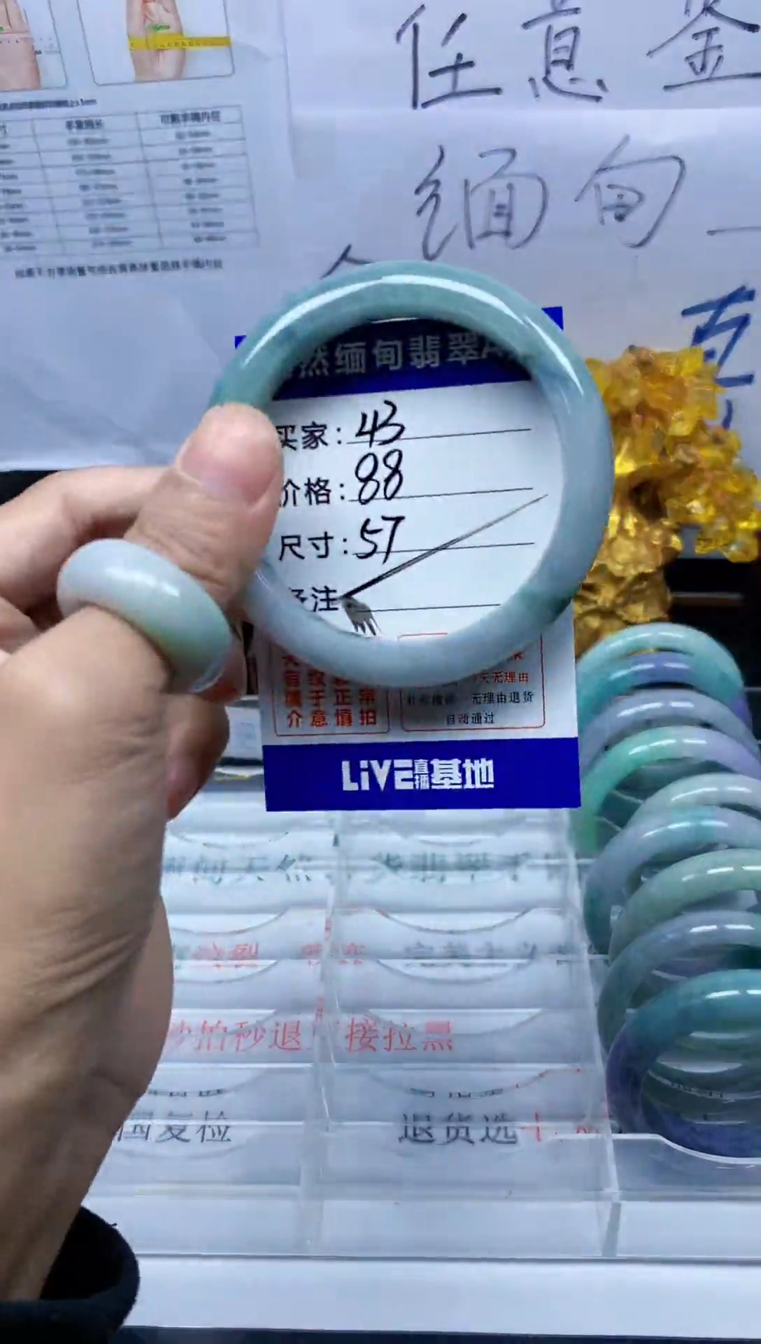 未镶嵌手镯翡翠43