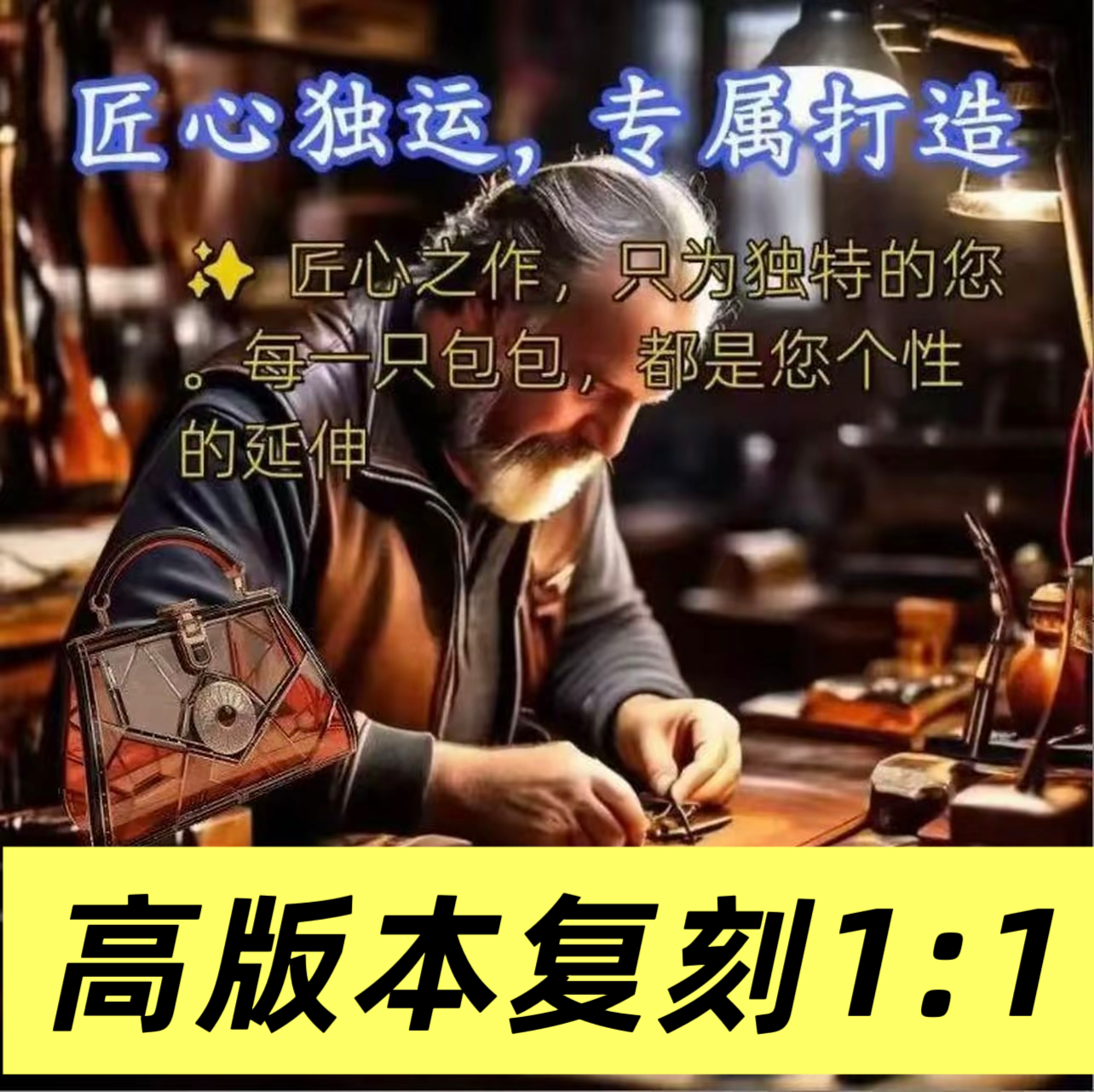 轻奢高仿国货印花真皮复制高仿复刻广州土特产高版本芯片版轻奢