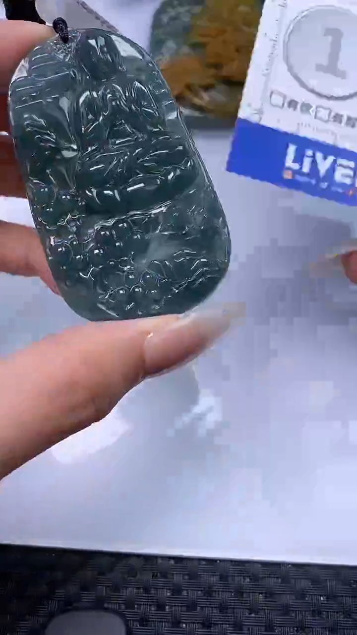 【闪购商品】翡翠颈饰未镶嵌A货翡翠8627
