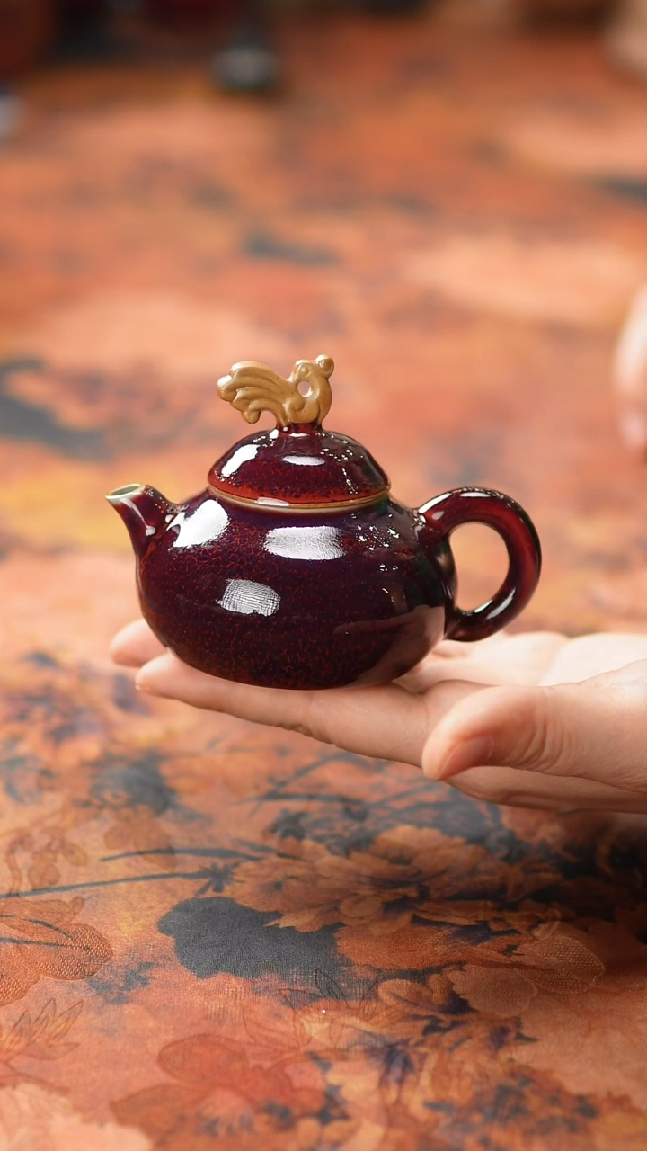 【闪购商品】瓷片362金阁茶器 不带礼盒