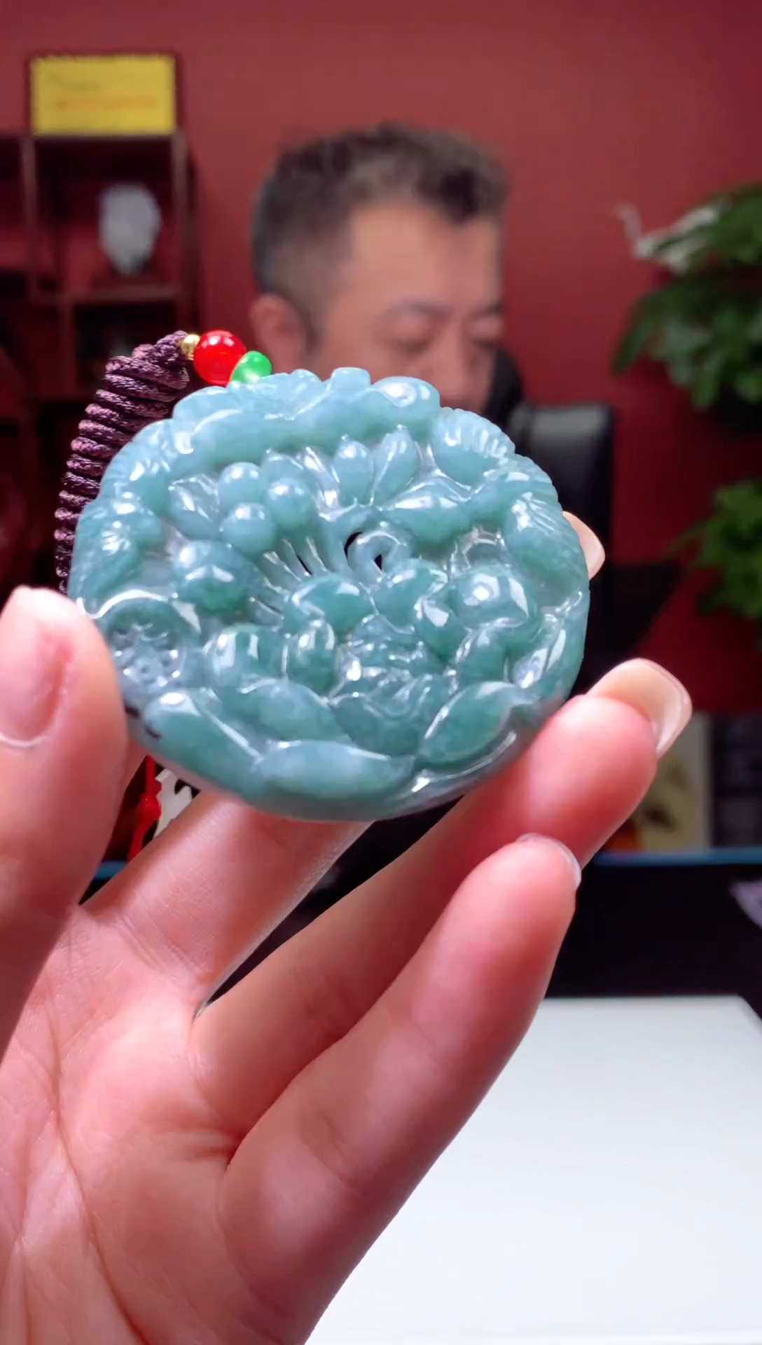 吊坠(不含链)未镶嵌翡翠天然翡翠A货22