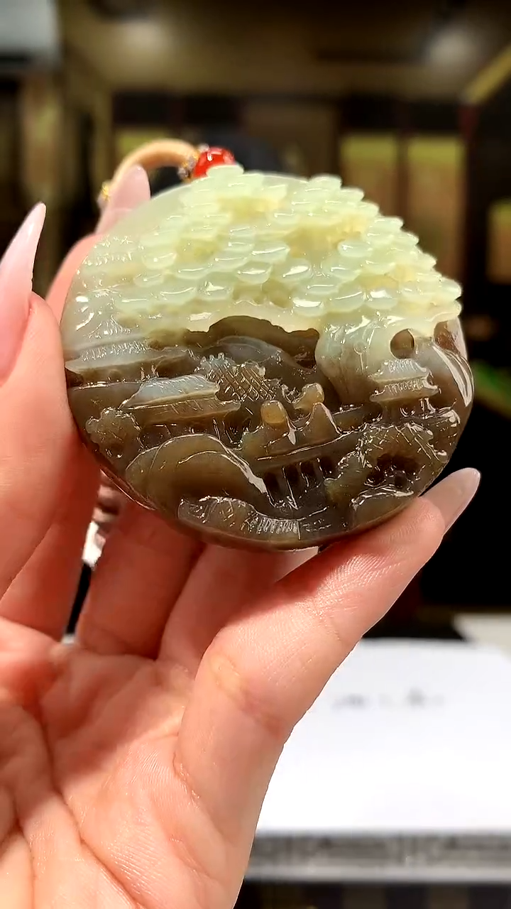 【闪购商品】定制和田玉老厂长匠心馆和田玉