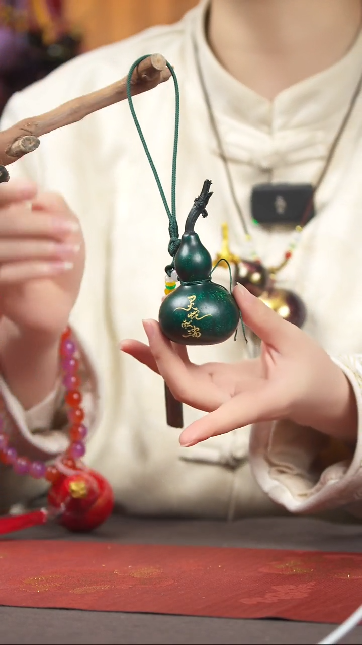 【闪购商品】645号葫芦摆件车挂手持