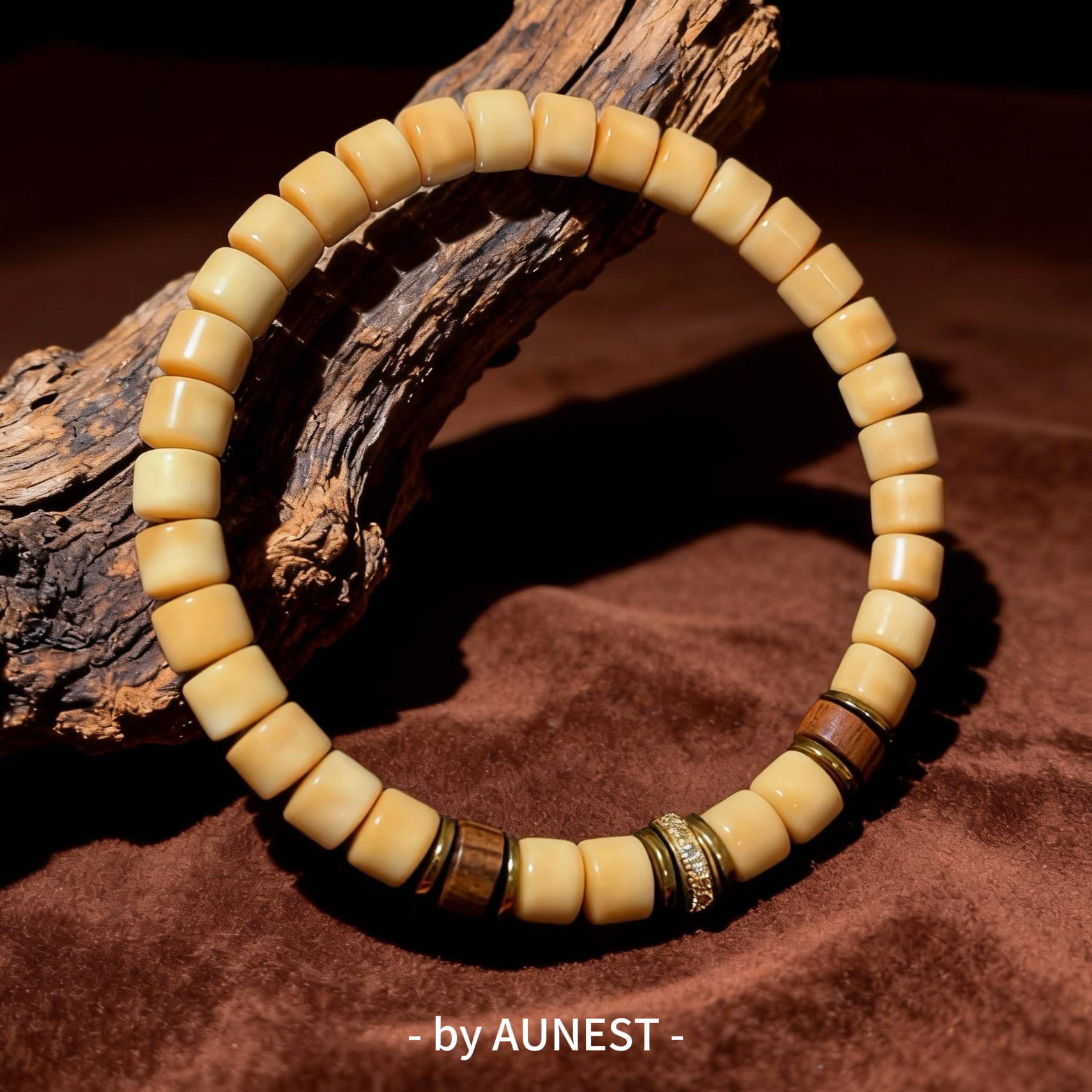 【龙骧】原创 · 7*5.5道珠龙脊菩提单圈文玩手串绕指柔精挑顺色