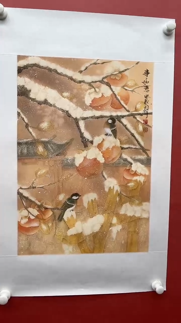 国画闫辉-2.7平尺-花鸟-补书 2-4