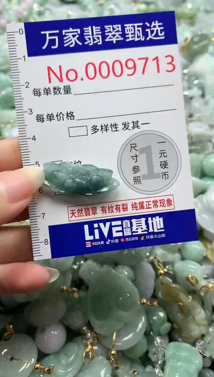 吊坠(不含链)未镶嵌翡翠9713